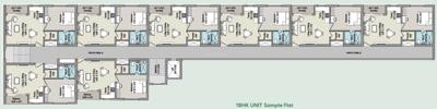 Project Image of 1045.0 - 1725.0 Sq.ft 1 BHK Apartment for buy in Altzeb North Boulevard