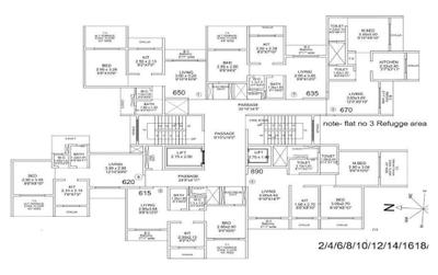 Project Image of 452.0 - 643.0 Sq.ft 1 BHK Apartment for buy in Marathe Tower