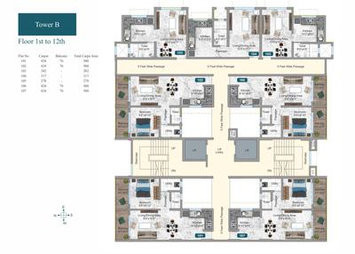 Project Image of 1338.0 - 2525.0 Sq.ft 2 BHK Apartment for buy in Winsome Icon