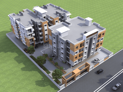 Project Image of 0.0 - 659.29 Sq.ft 2 BHK Apartment for buy in Manjeet Smart Homes