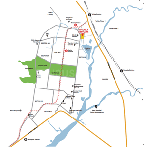 Project Image of 0.0 - 734.0 Sq.ft 2 BHK Apartment for buy in Niharika Absolute