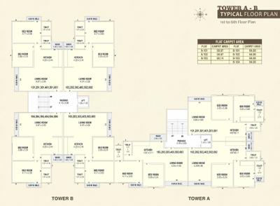 Project Image of 386.0 - 689.0 Sq.ft 1 BHK Apartment for buy in Shiv Castle Pearl