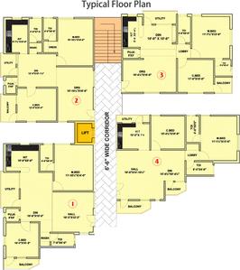 Project Image of 933.0 - 1076.0 Sq.ft 2 BHK Apartment for buy in Vasavi Elite