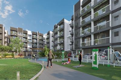 Project Image of 387.0 - 434.0 Sq.ft 1 BHK Apartment for buy in Space India Greens