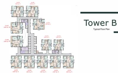 Project Image of 2038.0 - 2605.0 Sq.ft 3 BHK Apartment for buy in Raghava Nova