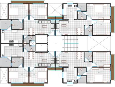 Project Image of 565.64 - 597.29 Sq.ft 2 BHK Apartment for buy in Siddhi Priya Shree Lakshminarayan Residency Phase 2