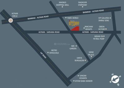 Project Image of 970.04 - 994.91 Sq.ft 3 BHK Apartment for buy in Dwarka Milestone Utsav
