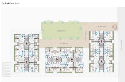 Project Image of 573.29 - 609.99 Sq.ft 2 BHK Apartment for buy in United Zade