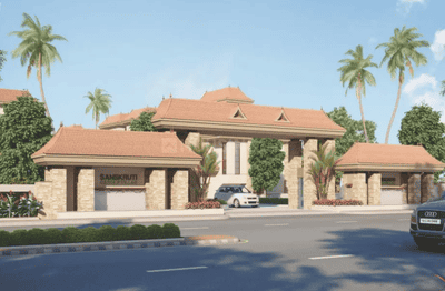 Project Image of 1317.29 - 1492.52 Sq.ft 3 BHK Villa for buy in Jala Sanskruti Garden Villas
