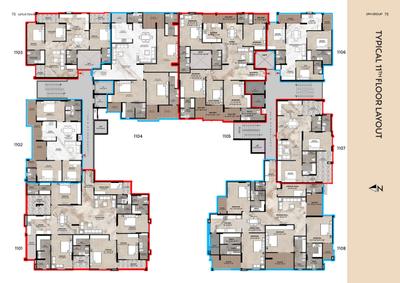 Project Image of 871.63 - 4207.7 Sq.ft 1 BHK Apartment for buy in Lotus Tower