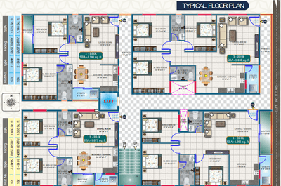 Project Image of 1075.0 - 1460.0 Sq.ft 2 BHK Apartment for buy in N V Sunrise