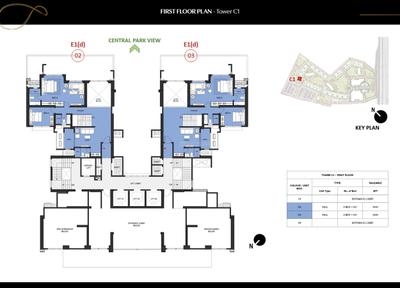 Project Image of 1301.0 - 2910.0 Sq.ft 2 BHK Apartment for buy in Oakwood At The Prestige City