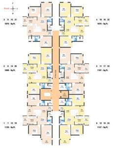 Project Image of 1009.0 - 1266.0 Sq.ft 2.5 BHK Apartment for buy in DABC Euphorbia