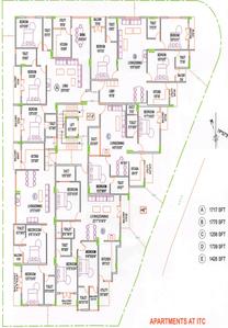 Project Image of 1256.0 - 1775.0 Sq.ft 2 BHK Apartment for buy in Fortune Square