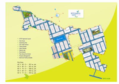 Project Image of 1485.0 - 4500.0 Sq.ft Residential Plot Plot for buy in Fortune Butterfly City 1