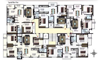 Project Image of 1167.0 - 1607.0 Sq.ft 2 BHK Apartment for buy in PNR Silver Strings