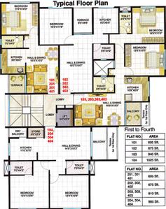 Project Image of 910.0 - 985.0 Sq.ft 2 BHK Apartment for buy in Aditya Pride Tulip