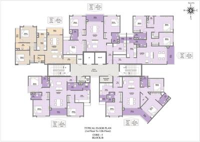 Project Image of 634.0 - 3598.0 Sq.ft 2 BHK Apartment for buy in VGN Fairmont