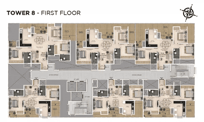 Project Image of 986.0 - 1494.0 Sq.ft 2 BHK Apartment for buy in Provident Botanico