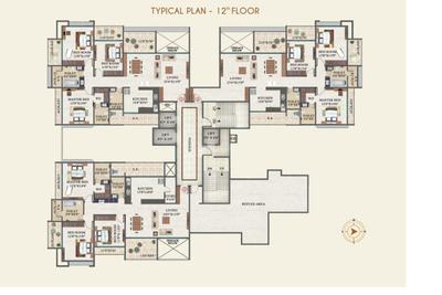 Project Image of 970.0 - 1970.0 Sq.ft 2 BHK Apartment for buy in Vighnaharta Sai Enclave