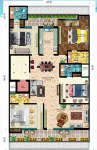 Project Image of 0.0 - 2800.0 Sq.ft 4 BHK Builder Floor for buy in Rich Look Elegant Floor