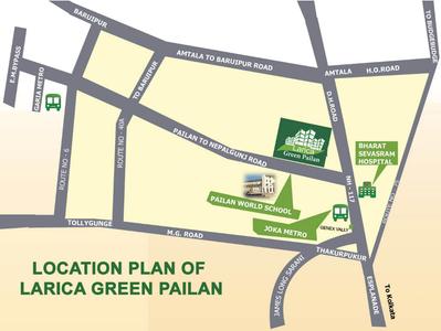 Project Image of 841.0 - 1059.0 Sq.ft 2 BHK Apartment for buy in Larica Green Pailan