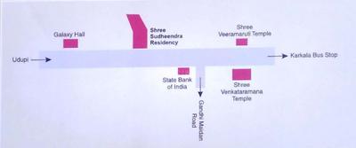 Shree Sudheendra Residency Location Plan 1