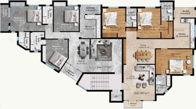 Project Image of 1600.0 - 3672.0 Sq.ft 3 BHK Apartment for buy in Skyline Corner Stone