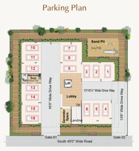 Project Image of 1785.0 - 2022.0 Sq.ft 3 BHK Apartment for buy in Hallmark Glenridge