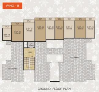 Project Image of 343.0 - 574.0 Sq.ft 1 BHK Apartment for buy in Sarthak Homes Wing A B C