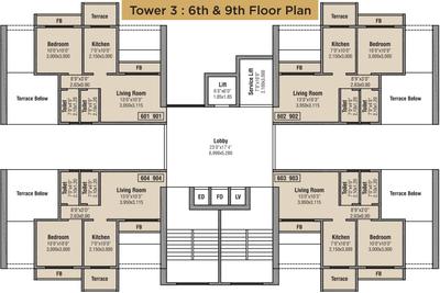 Project Image of 296.0 - 499.0 Sq.ft 1 BHK Apartment for buy in Bhumiraj Hills Tower 2 And 3