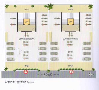Project Image of 477.59 - 591.91 Sq.ft 2 BHK Apartment for buy in Tirth Avenue Wing A