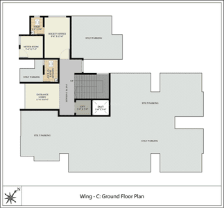 Project Image of 0.0 - 202.25 Sq.ft 1 RK Apartment for buy in Fia Eklavya Building No 1 Type A Wing C