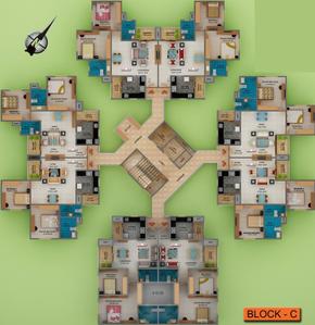 Project Image of 765.0 - 1590.0 Sq.ft 1 BHK Apartment for buy in Golden Commune