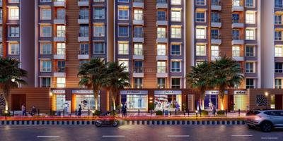 Project Image of 319.37 - 451.55 Sq.ft 1 BHK Apartment for buy in Dosti Greater Thane Sector 3A Cluster 1B Phase 3