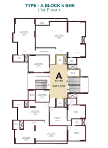 Project Image of 1929.75 - 2893.77 Sq.ft 4 BHK Apartment for buy in Avyanna