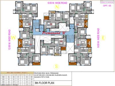 Project Image of 759.0 - 1326.0 Sq.ft 2 BHK Apartment for buy in Premanand A & B