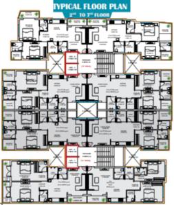 Project Image of 818.81 - 839.37 Sq.ft 2 BHK Apartment for buy in Devashish Residency