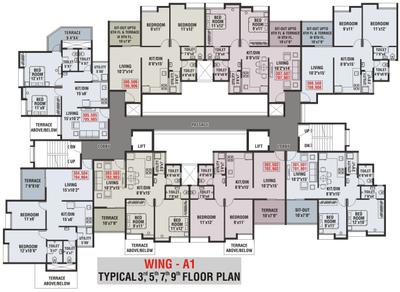 Project Image of 296.0 - 581.0 Sq.ft 1 BHK Apartment for buy in Shree Lake Life Phase 1