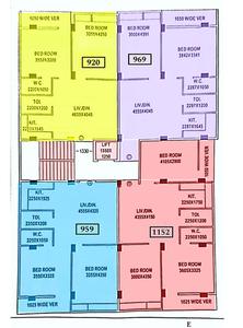 Project Image of 920.0 - 1152.0 Sq.ft 2 BHK Apartment for buy in S Chatterjee Prantik