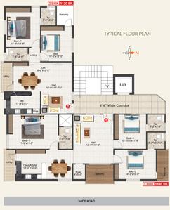 Project Image of 1119.45 - 1589.83 Sq.ft 2 BHK Apartment for buy in Vasavi Shubakaram