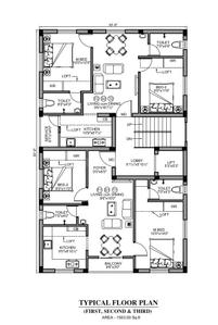 Project Image of 900.0 - 956.0 Sq.ft 2 BHK Apartment for buy in Hitech Serene Block 1