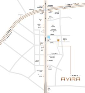 Project Image of 1044.85 - 1066.38 Sq.ft 3 BHK Apartment for buy in Aristo Avira