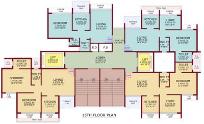 Project Image of 705.0 - 1050.0 Sq.ft 1 BHK Apartment for buy in City Century One