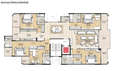 Project Image of 3400 Sq.ft 4.5 BHK Apartment / Flat for sale in Islamnagar Aslamnagar for Rs. 38000000