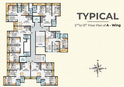 Project Image of 322.49 - 645.51 Sq.ft 1 BHK Apartment for buy in Vidisha Shambhu Shankar Residency