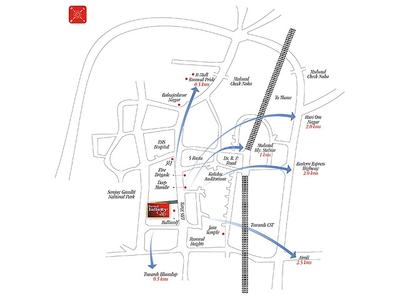 Project Image of 690 Sq.ft 2 BHK Apartment / Flat for sale in Mulund West for Rs. 21500000