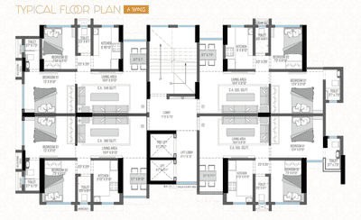Project Image of 350.0 - 694.0 Sq.ft 1 BHK Apartment for buy in Pearl Grace