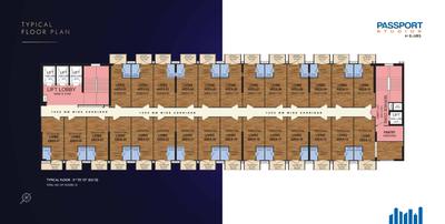 Project Image of 266.41 - 476.2 Sq.ft Studio Studio Apartment for buy in Gaur Aero Mall Pocket 1