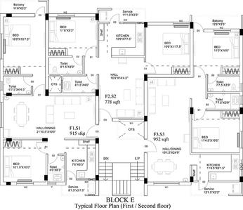 Project Image of 679.0 - 1153.0 Sq.ft 2 BHK Apartment for buy in Ruby Star City